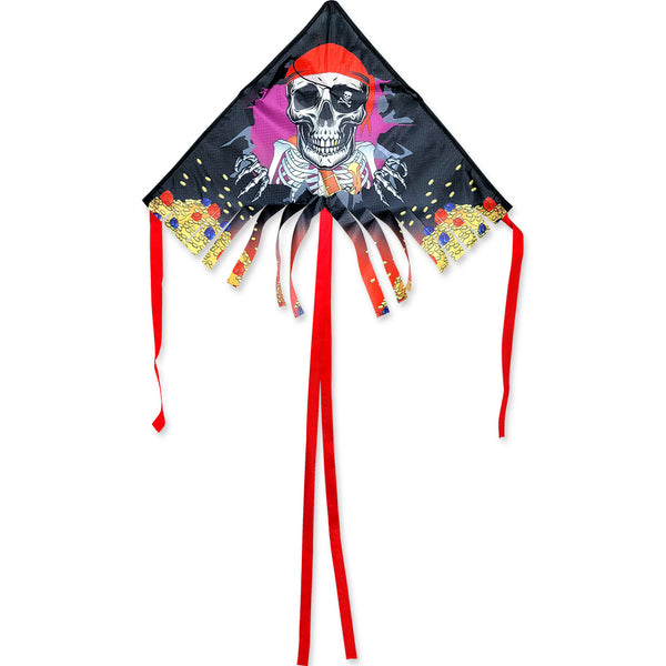 28 in. Fringe Delta Kite - Pirate