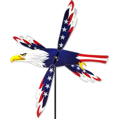 25 in. WhirliGig Spinner - Patriotic Eagle