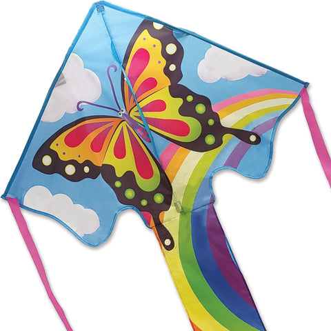 Easy to Fly Kites Long Tail Geometric Pattern Kite Large Adult Kite Easy to  Fly with Kite Reel Suitable for Park Square Beach Outdoor (Color : A)