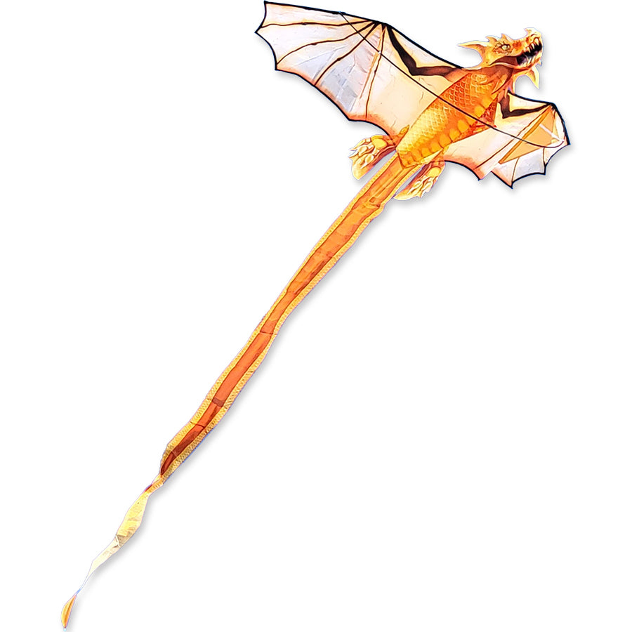 3D Dragon Kite - Goldenscale – Premier Kites & Designs