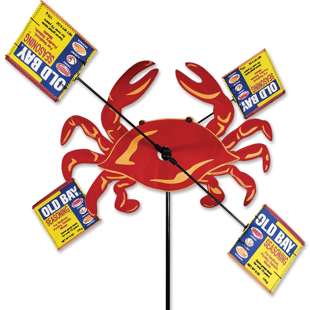 16 in. WhirliGig Spinner - Old Bay Red Crab – Premier Kites & Designs