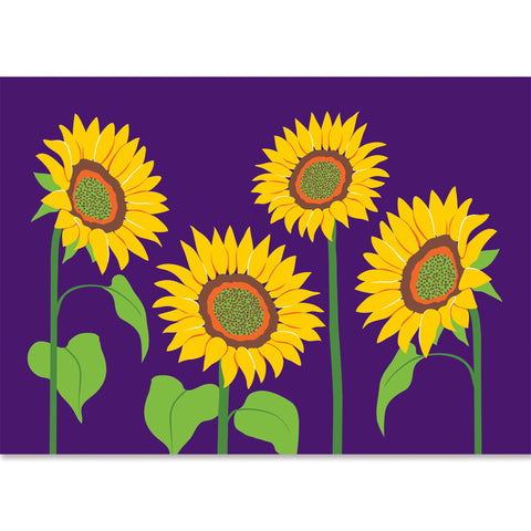 Applique Windsock - Sunflowers