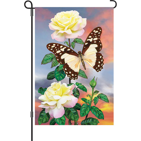 12 in. Flag - White Lady Swallowtail